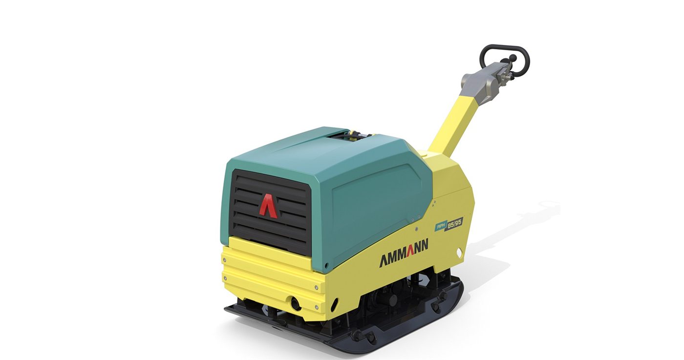 Freigestellte Ammann Vibrationsplatte APH 85/95